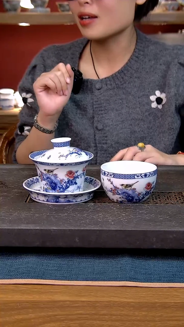 简装家用款2件套 白瓷陶瓷茶具