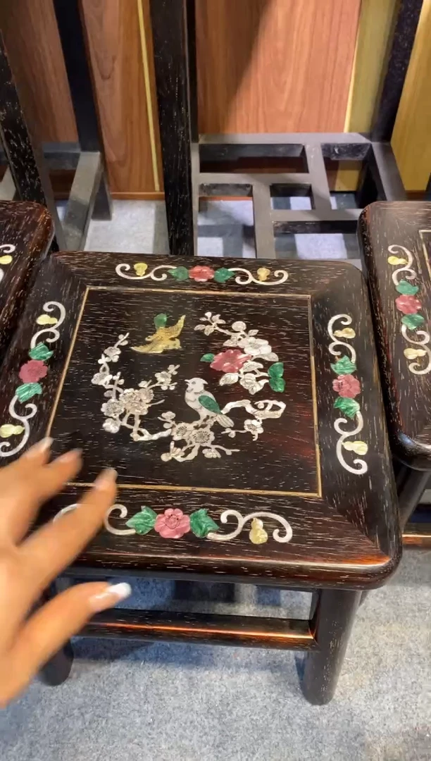 木紫檀拆件雕刻板以直播间实物为准微瑕老物件