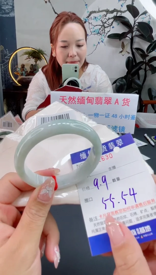 未镶嵌手镯翡翠9.9
