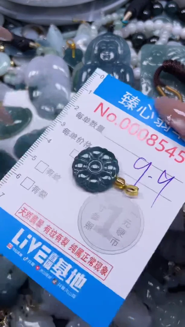 颈饰未镶嵌翡翠8545