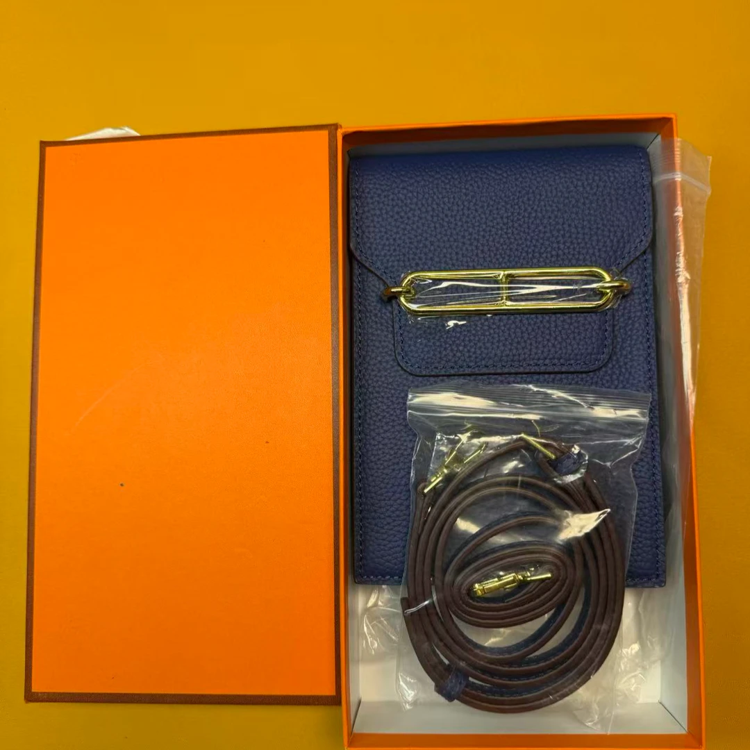 A26蓝色手机包可斜跨