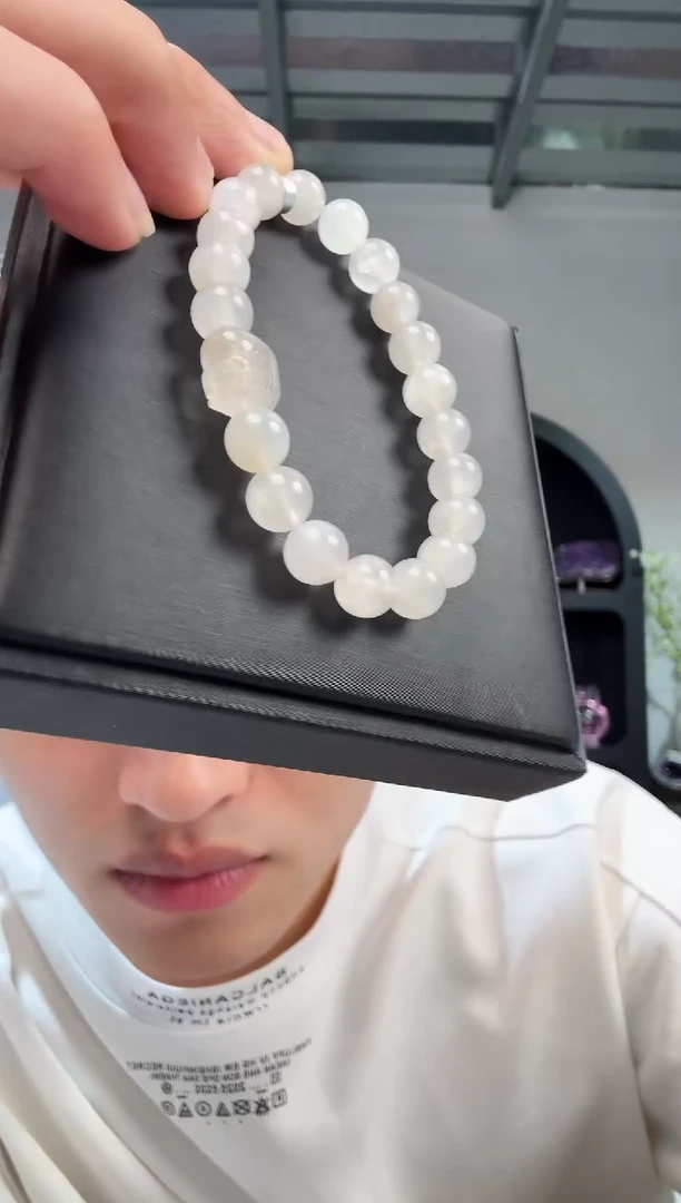 未镶嵌手链月光石晶9184 约8mm