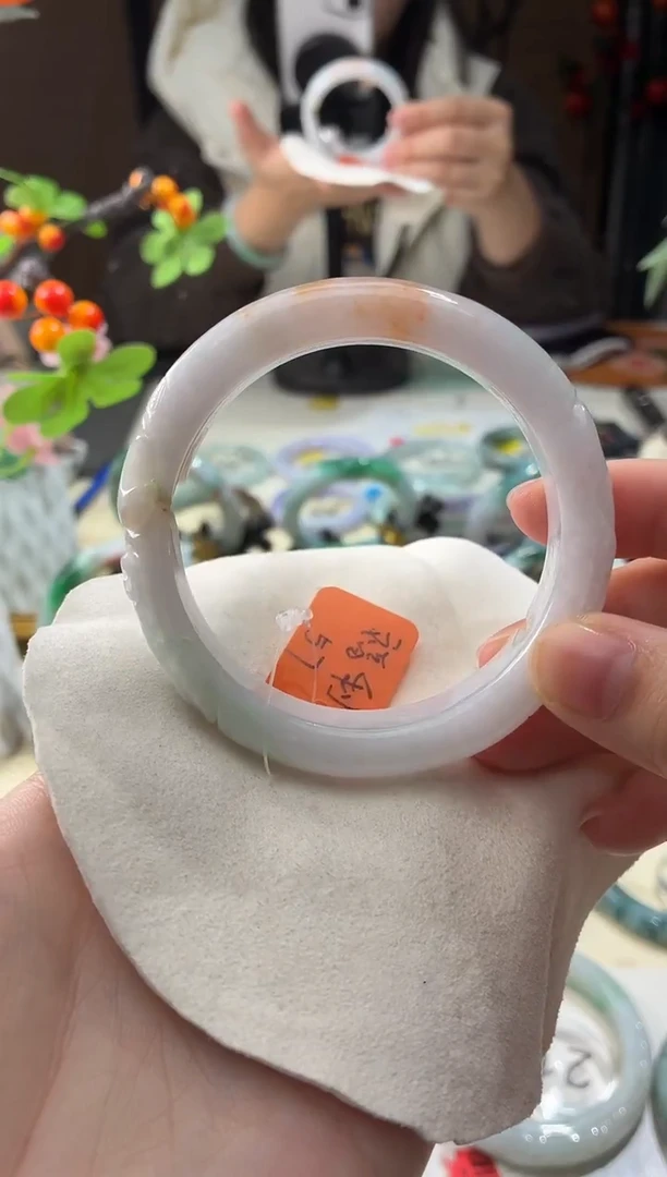 未镶嵌手镯翡翠1  翡翠手镯 57