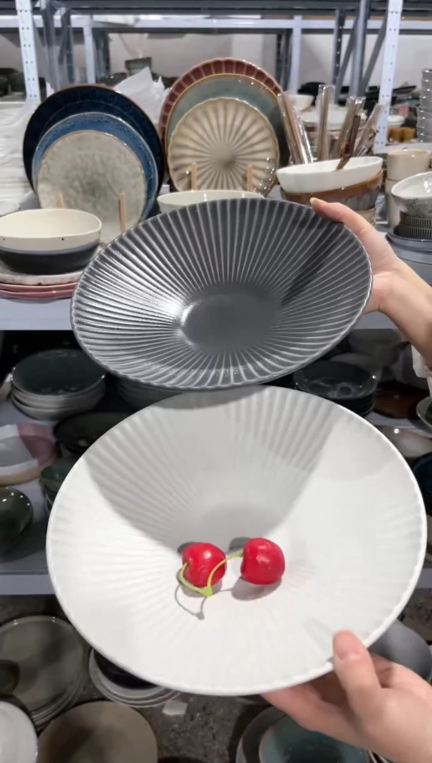 【闪购商品】瓷片外贸尾货瑕疵满20包邮X2十英寸灰加白