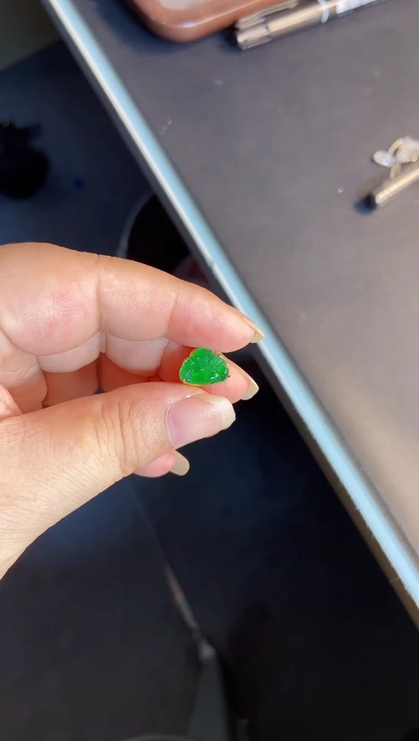 吊坠(不含链)银S925镶嵌翡翠1