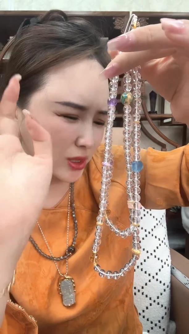 【闪购商品】定制水晶手串未镶嵌250218101