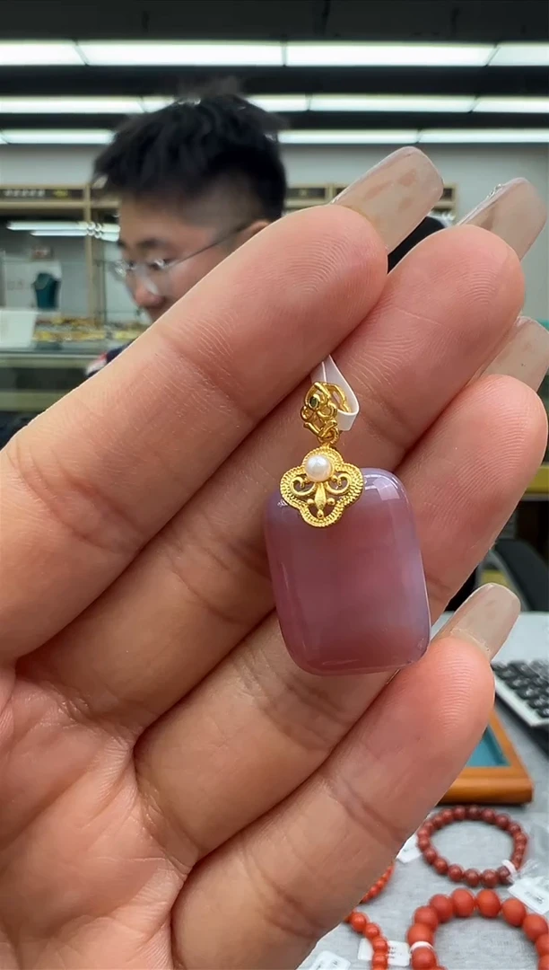 【闪购商品】玛瑙/玉髓颈饰未镶嵌43秒拍号