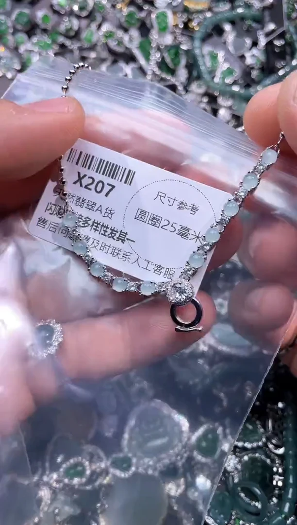 【闪购商品】翡翠颈饰未镶嵌X207项链