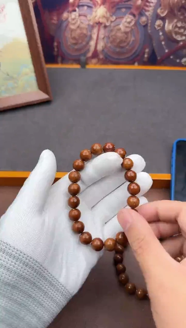 手串紫金鼠7号光珠