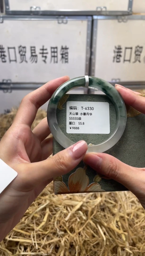 未镶嵌手镯石英质玉T6330