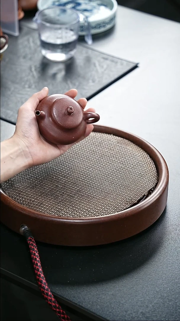茶壶紫砂乾坤-紫玉金砂-全手工无添加