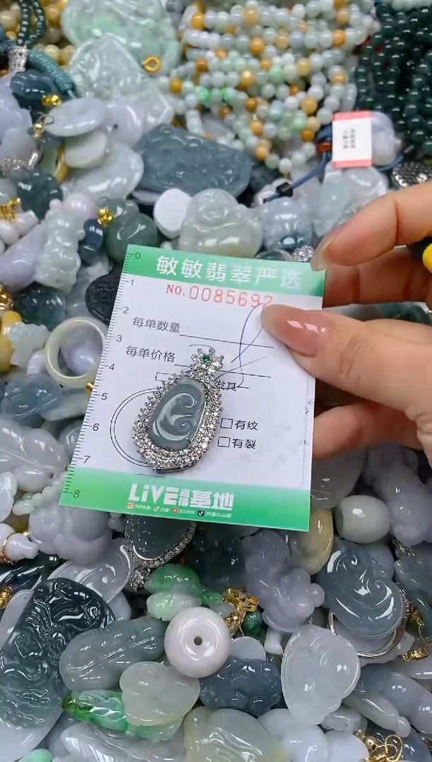 【闪购商品】翡翠颈饰未镶嵌闪购0085792