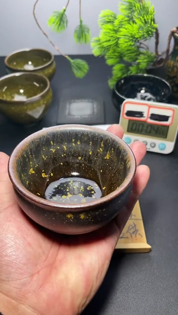 茶盏60叶紫建盏