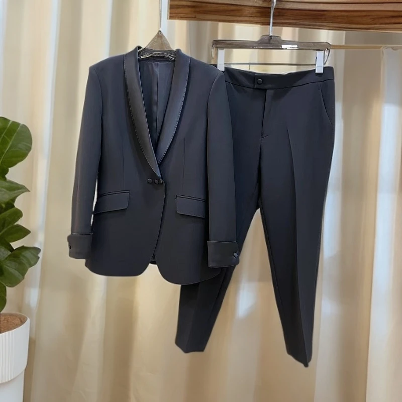 GXO新款时尚气质百搭显瘦西装正装职业西服外套女TZ0008