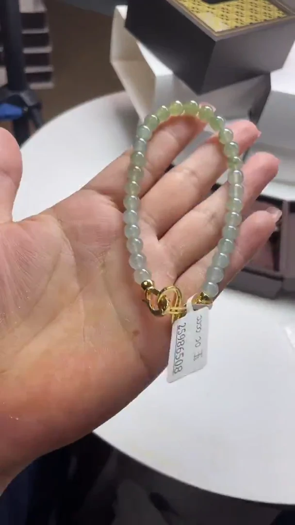 未镶嵌手链翡翠手串