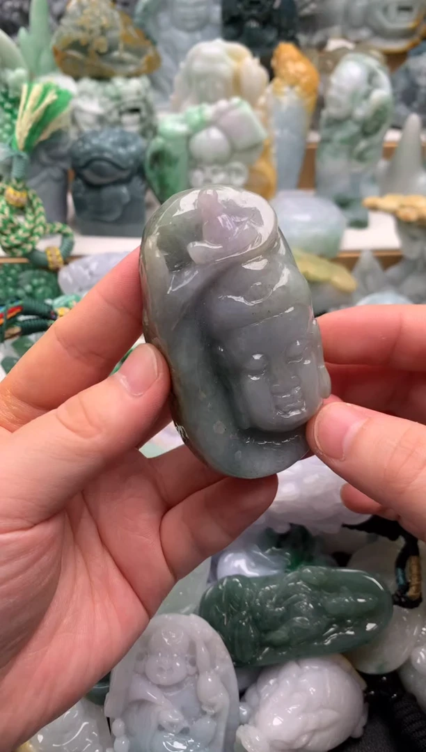 吊坠(不含链)未镶嵌翡翠1