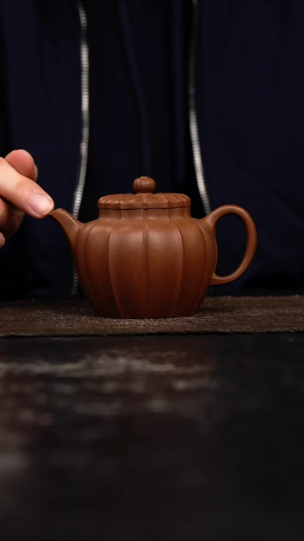 茶壶紫砂原矿手工壶168CC