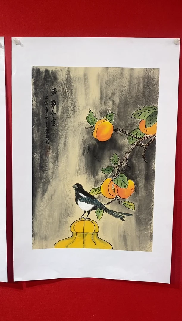 【闪购商品】国画LQY2399洋李庆友老师