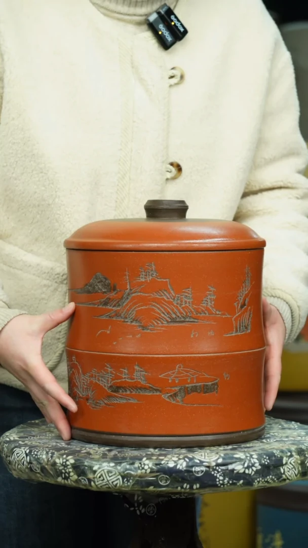 【闪购商品】紫砂茶叶罐 茶叶罐