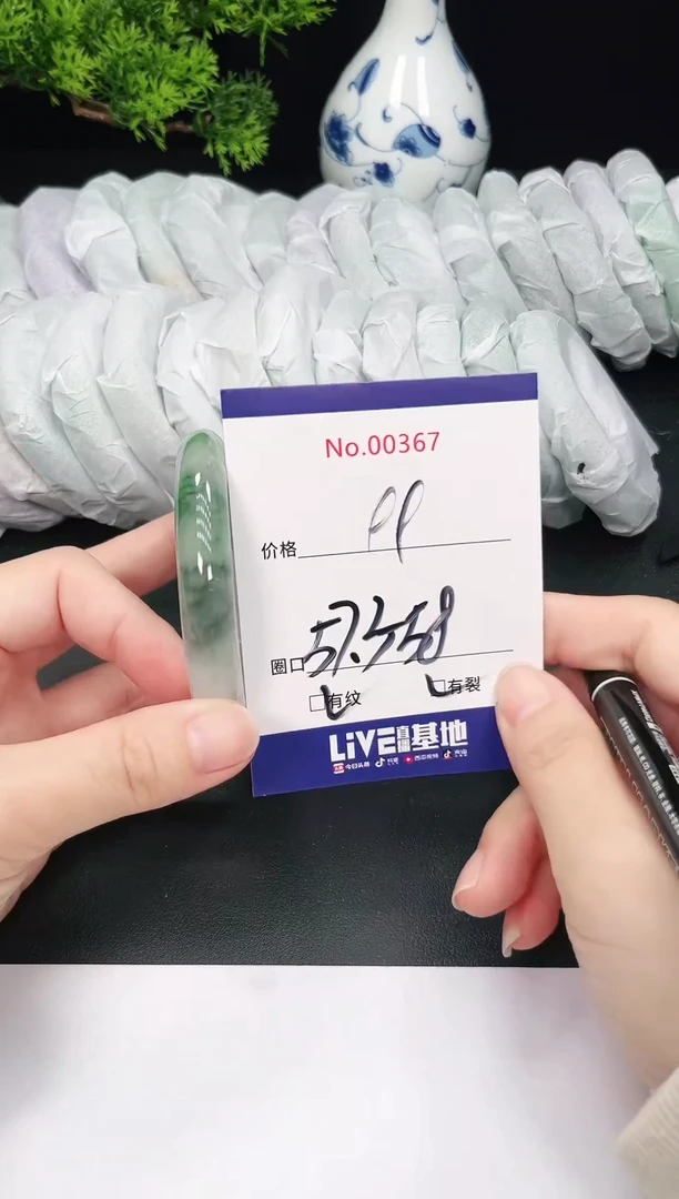 未镶嵌手镯翡翠367