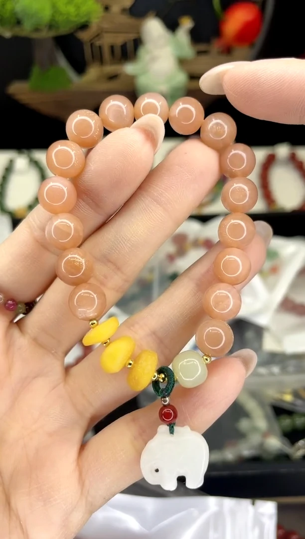 【闪购商品】日光石手链银S925镶嵌手链