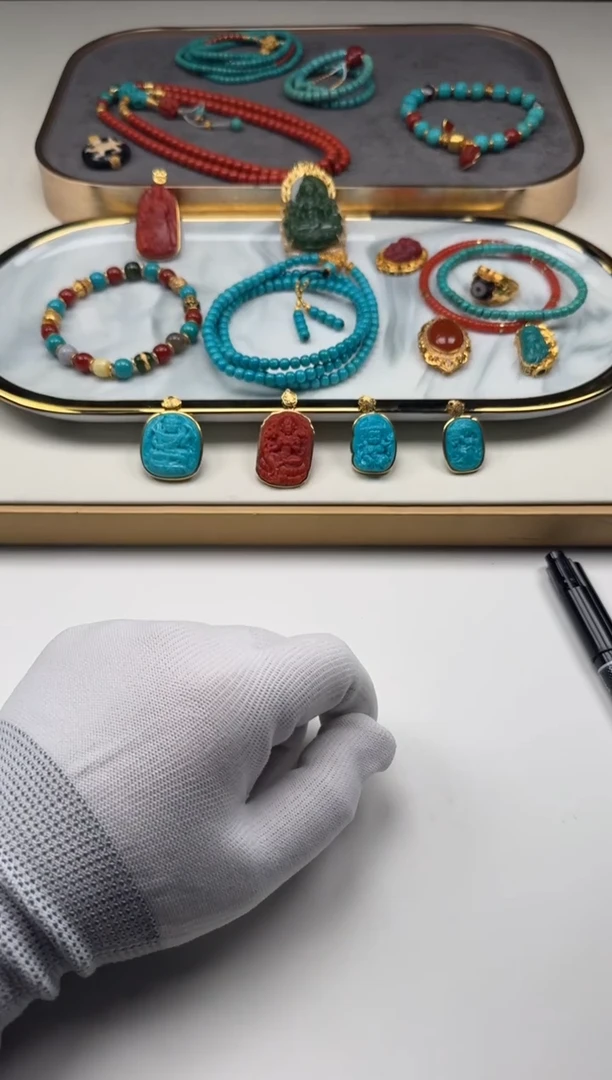 未镶嵌手串南红玛瑙天***～1