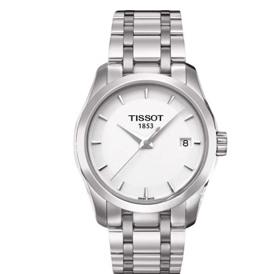 全新未使用 Tissot/天梭 库图商务女士腕表/T035.210.11.031.00