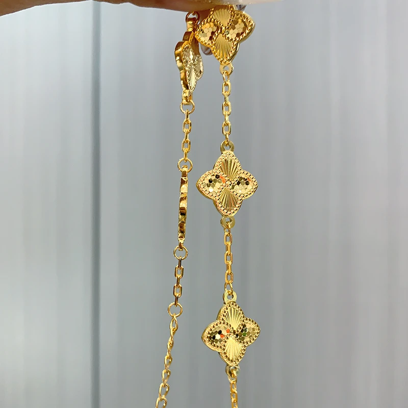 足银手链 幸运五花手链-JPSL0048