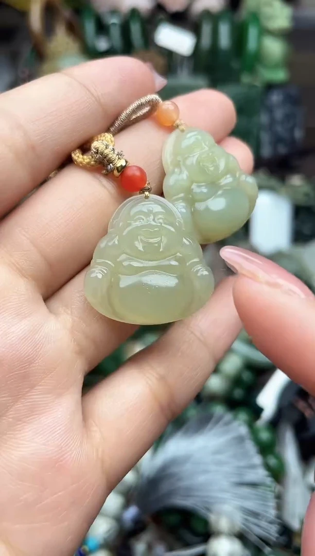 颈饰未镶嵌和田玉未镶嵌和田玉吊坠多样性拍一发一