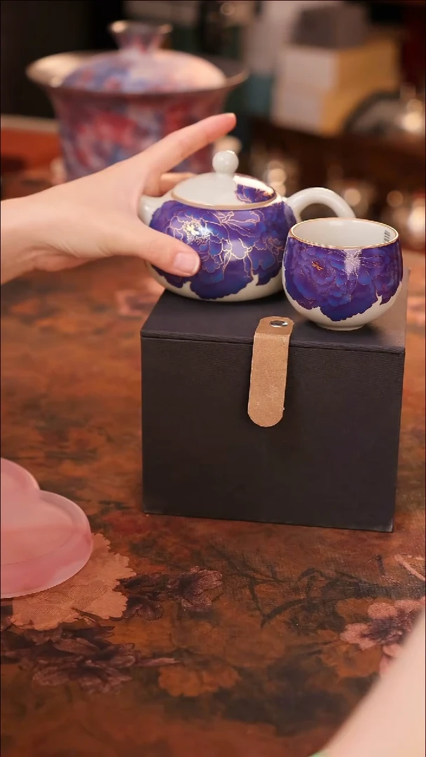 【闪购商品】陶瓷茶具（无礼盒无茶盘）@@A12041