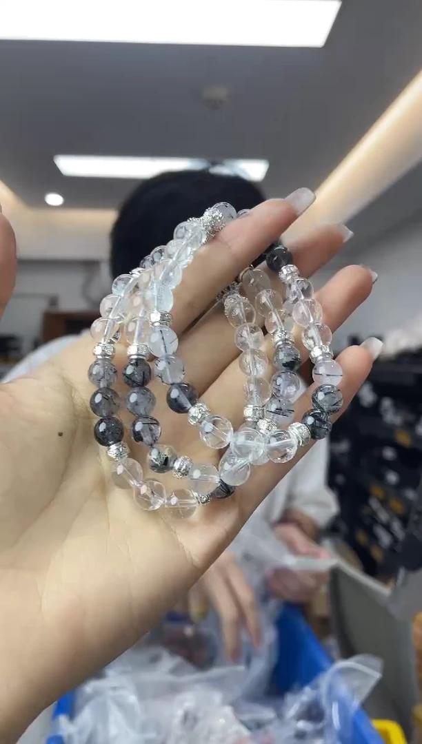 水晶手串未镶嵌多样性一件发货