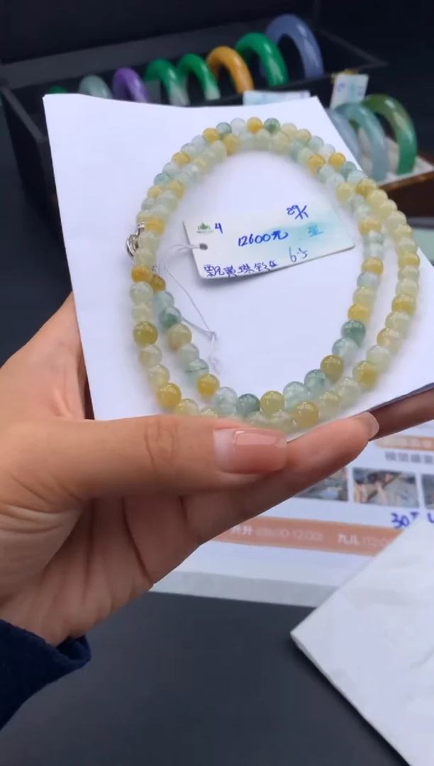 未镶嵌手串翡翠翡翠自带#送人#，假一赔三