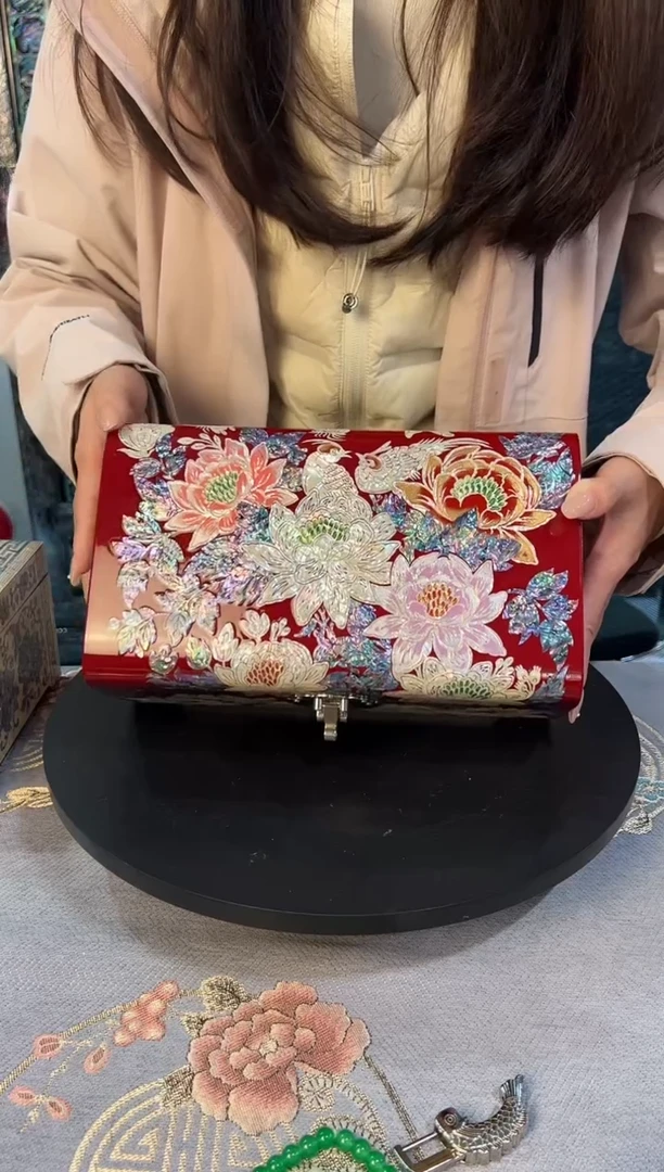 正品 ·满贝底 · 弘贝雅螺钿漆器
