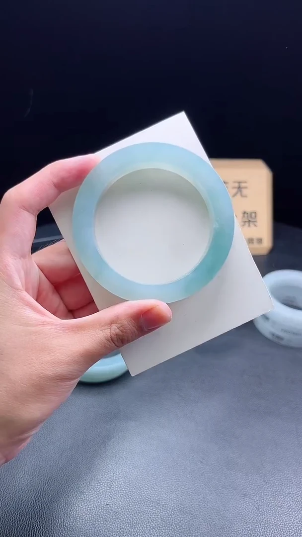 未镶嵌手镯定制翡翠叶*定制
