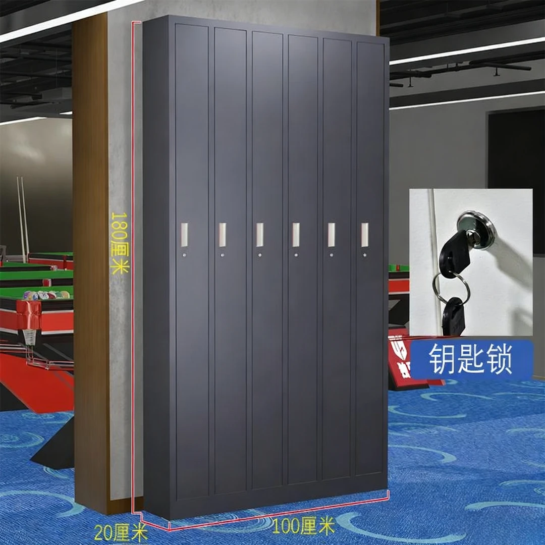 存放柜子台球存杆展示柜球房用品柜收纳全钢台球厅球房球杆存放柜