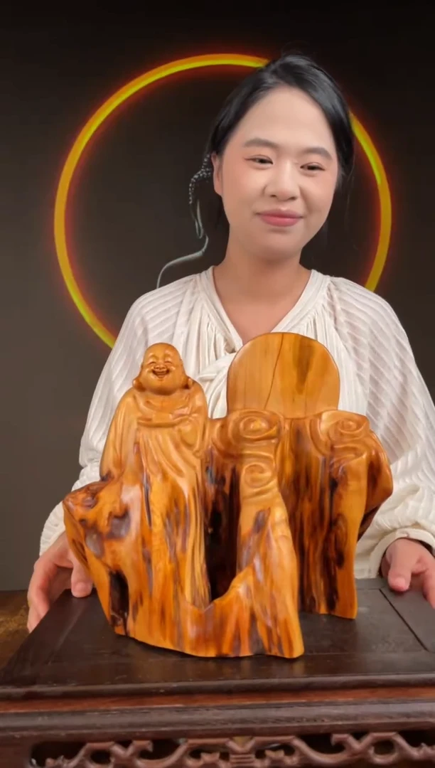 柏木（崖柏）手工摆件,先抢先得! 编号:209