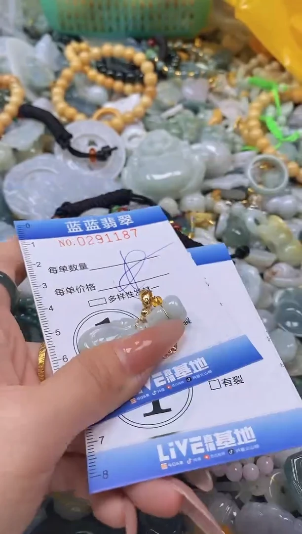 翡翠未镶嵌颈饰闪购0291187