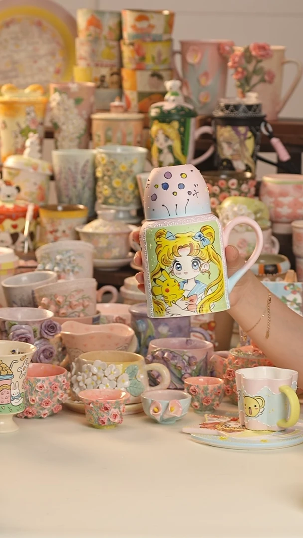 其他景德镇釉下彩手绘设计师款陶瓷