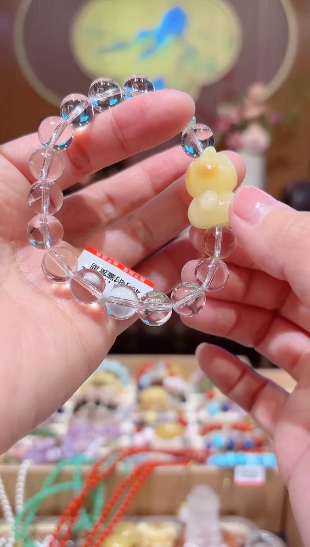 【闪购商品】水晶手链未镶嵌设计款全净体