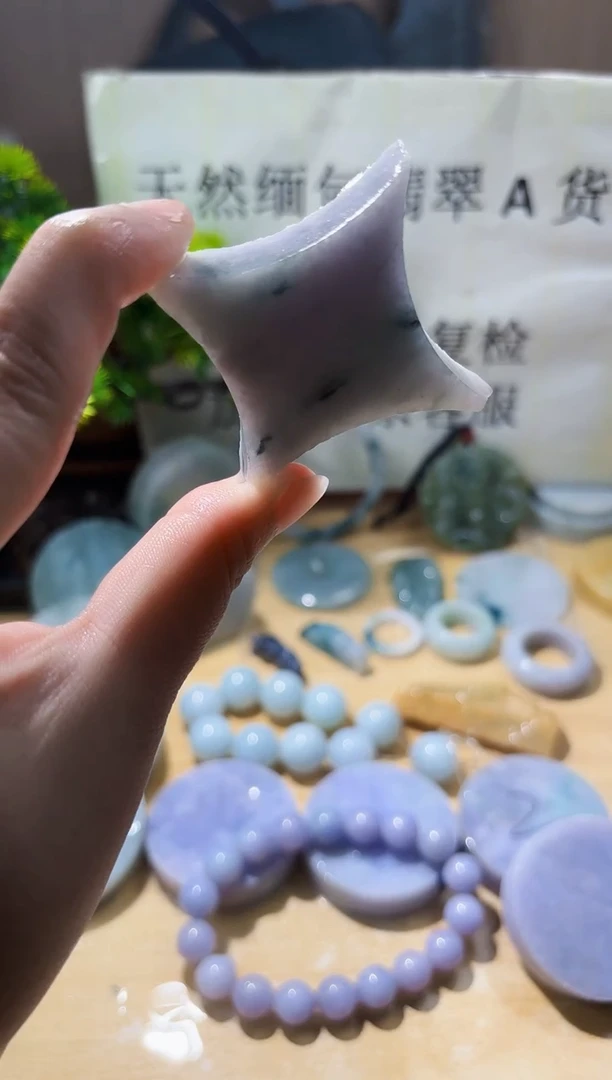 颈饰未镶嵌翡翠翡翠A货656