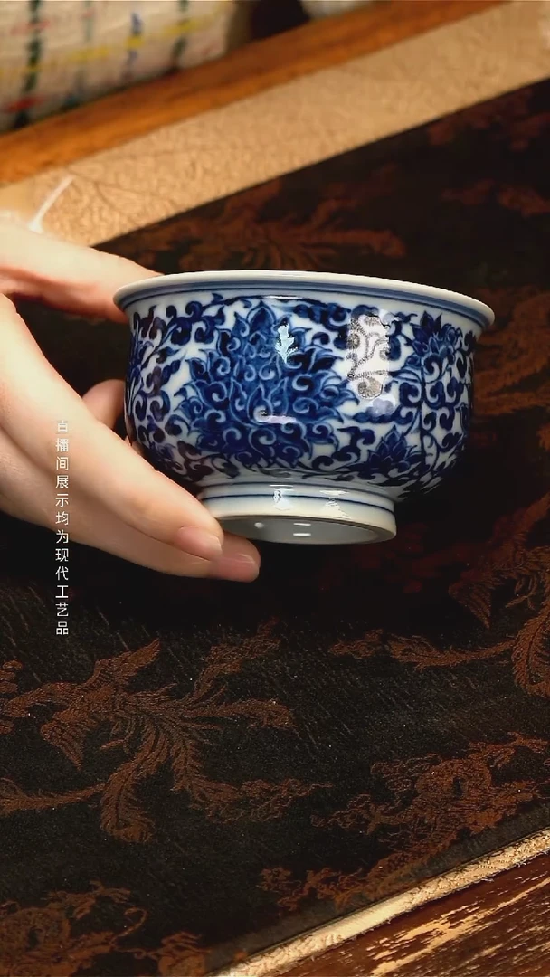 元黛工坊金刚佛莲大炉式杯