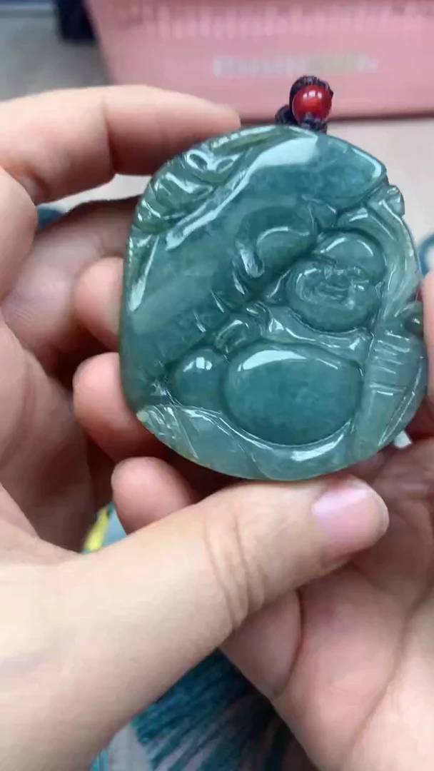翡翠未镶嵌颈饰天然缅甸A货翡翠