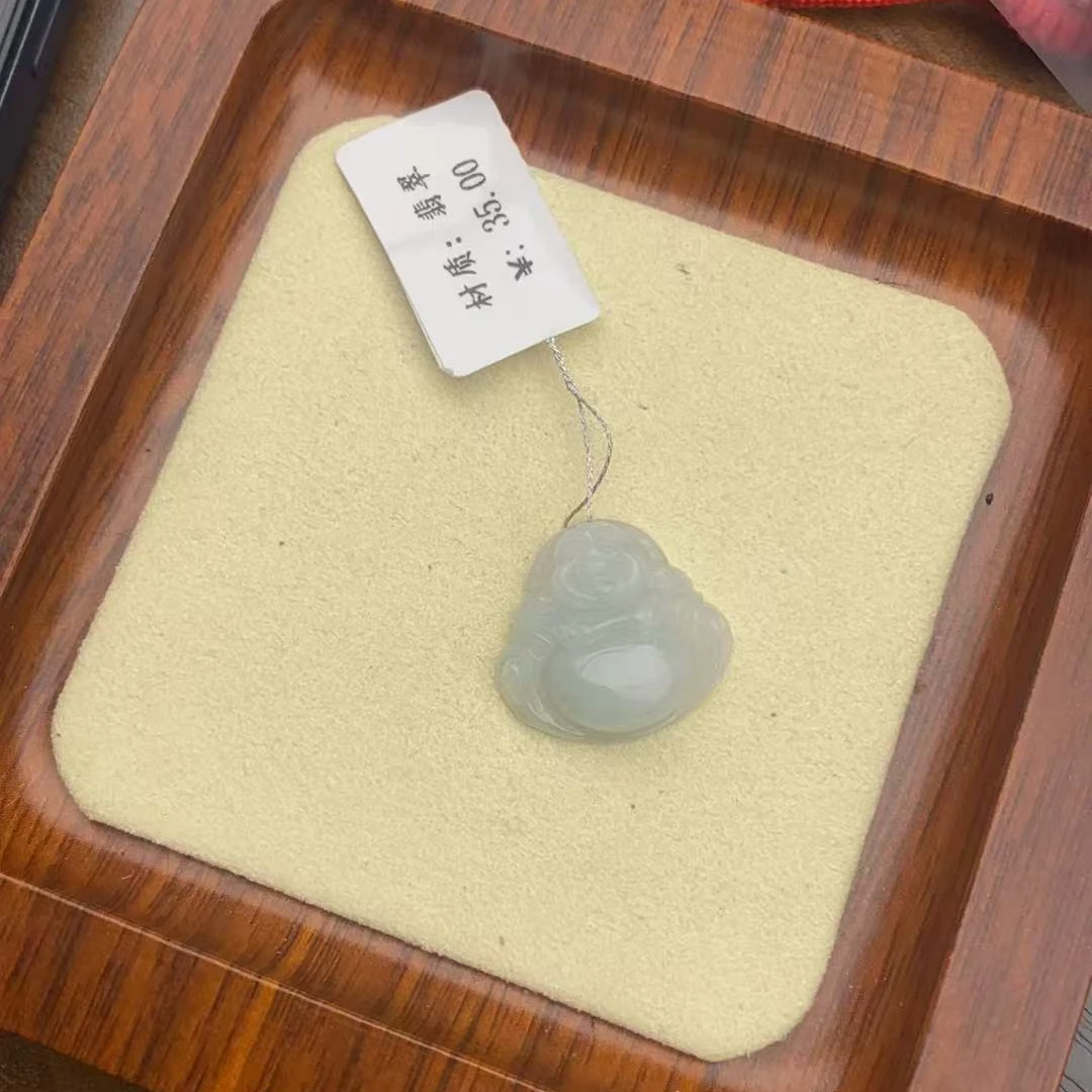 天然缅甸翡翠佛公