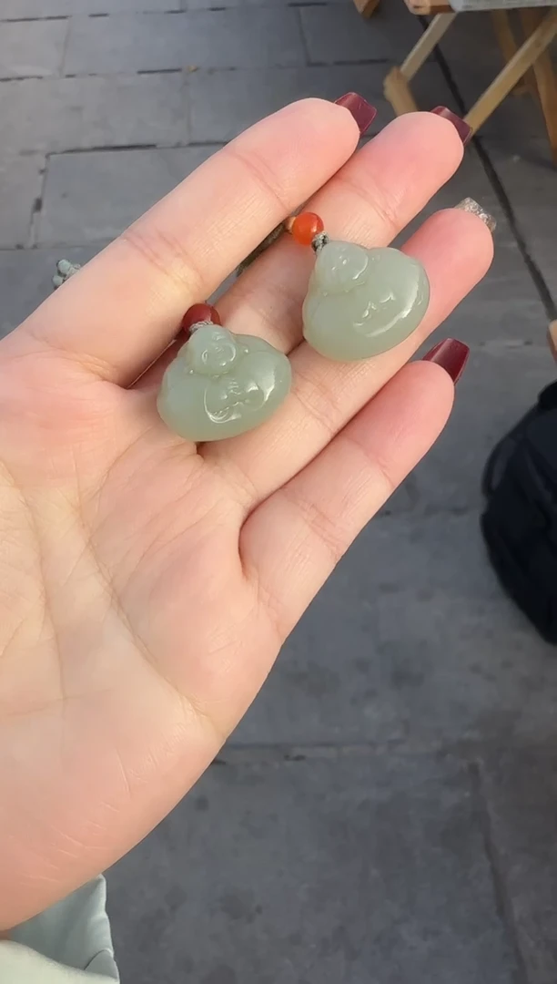 吊坠(不含链)未镶嵌和田玉1