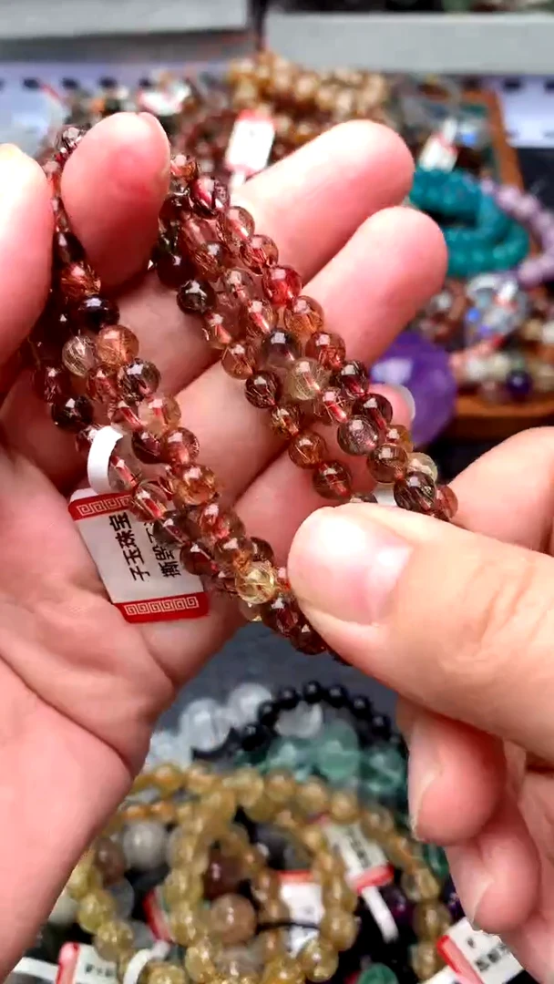 【闪购商品】水晶手链未镶嵌天然123