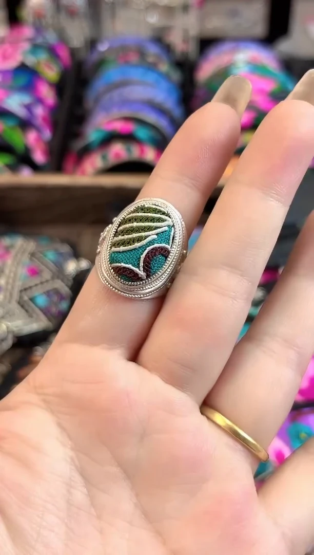 织绣艺枝独绣老绣饰品160