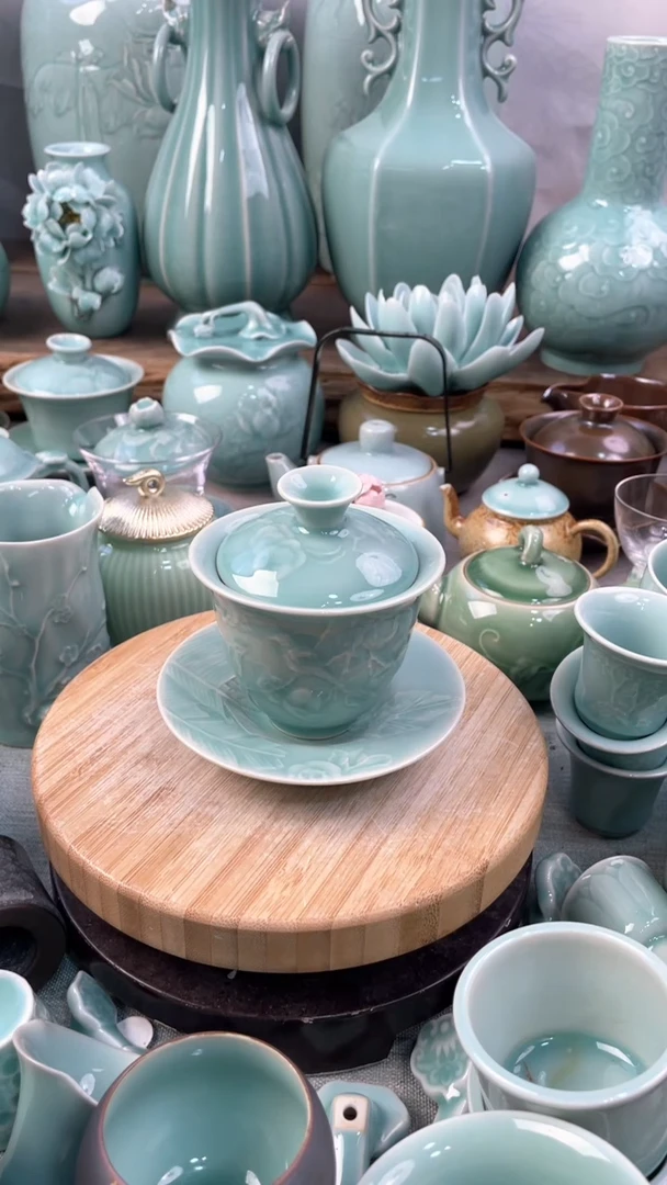 【闪购商品】特价 微瑕 慧仙青瓷 限时福利放漏