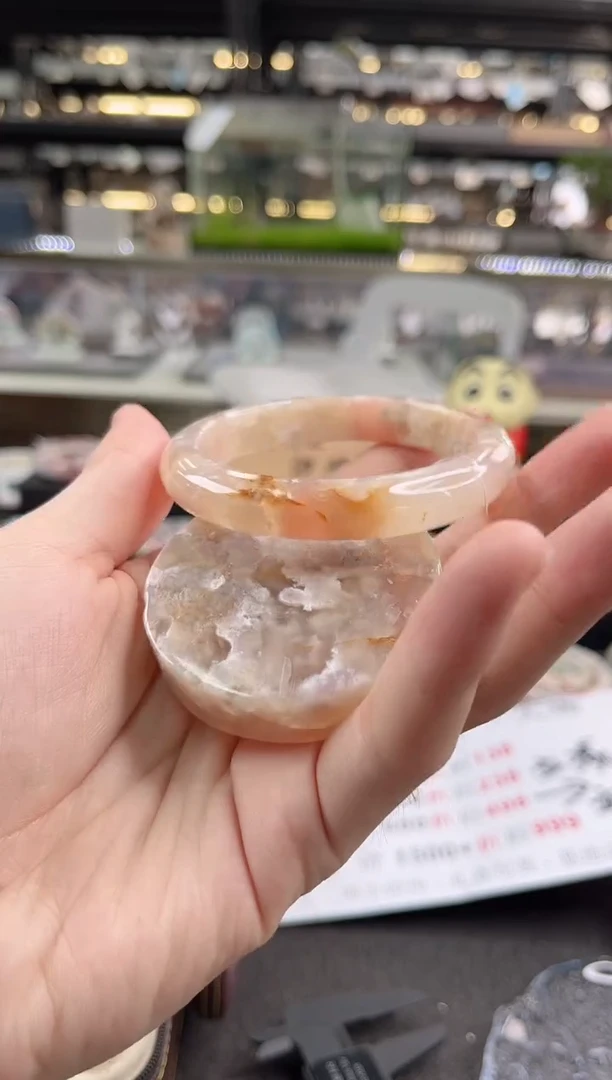 未镶嵌手镯石英质玉60圈口（赠品镯心）655481