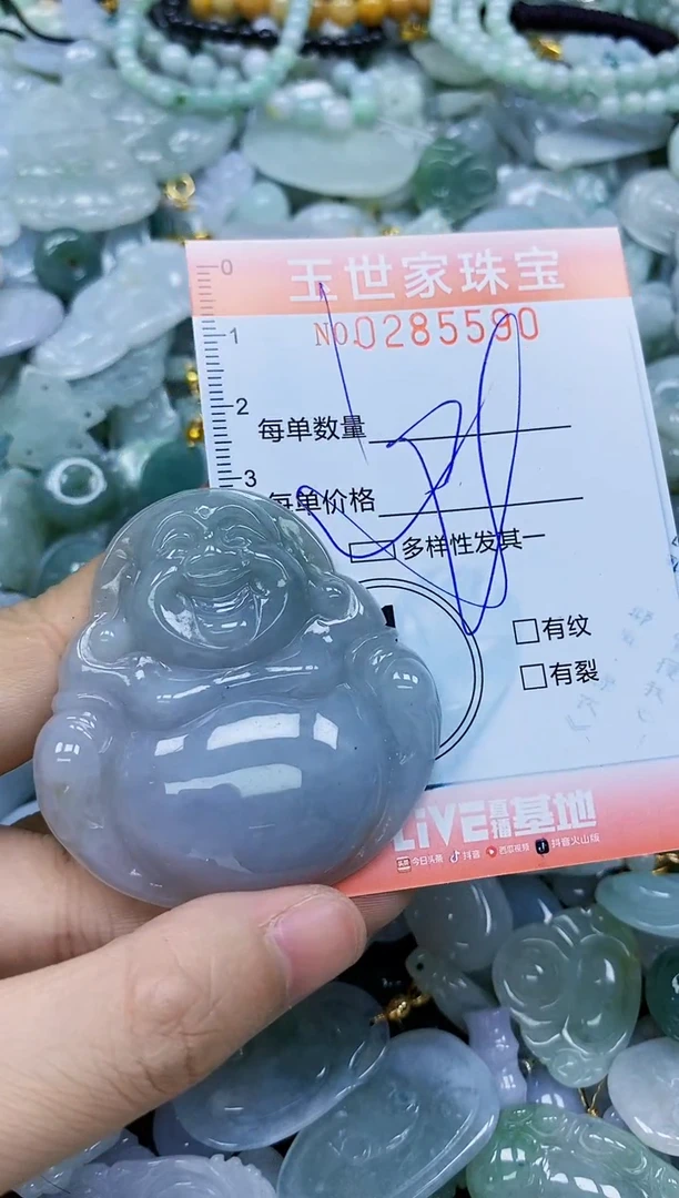 翡翠未镶嵌颈饰闪购0285590多样性发其一