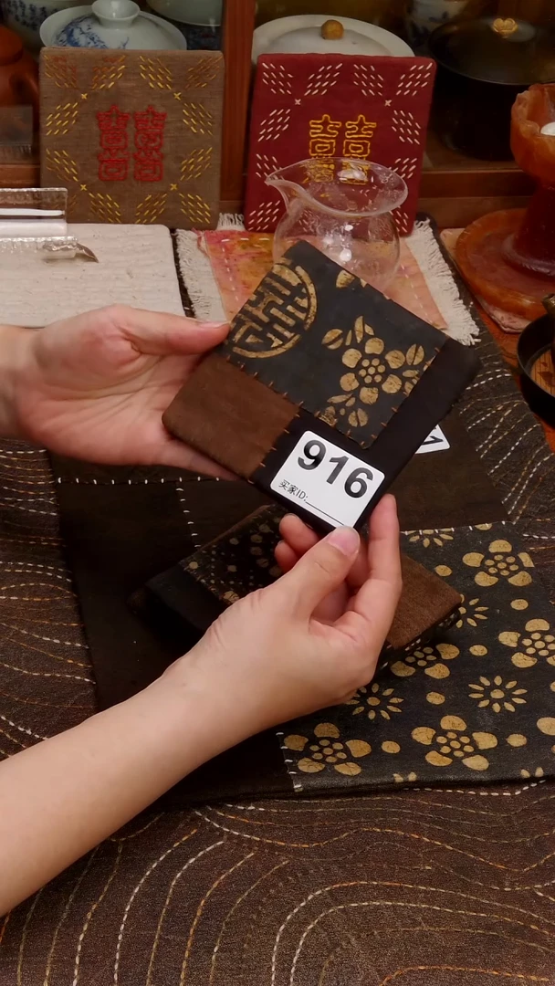 猪*Cici手作刺子绣壶垫杯垫-916